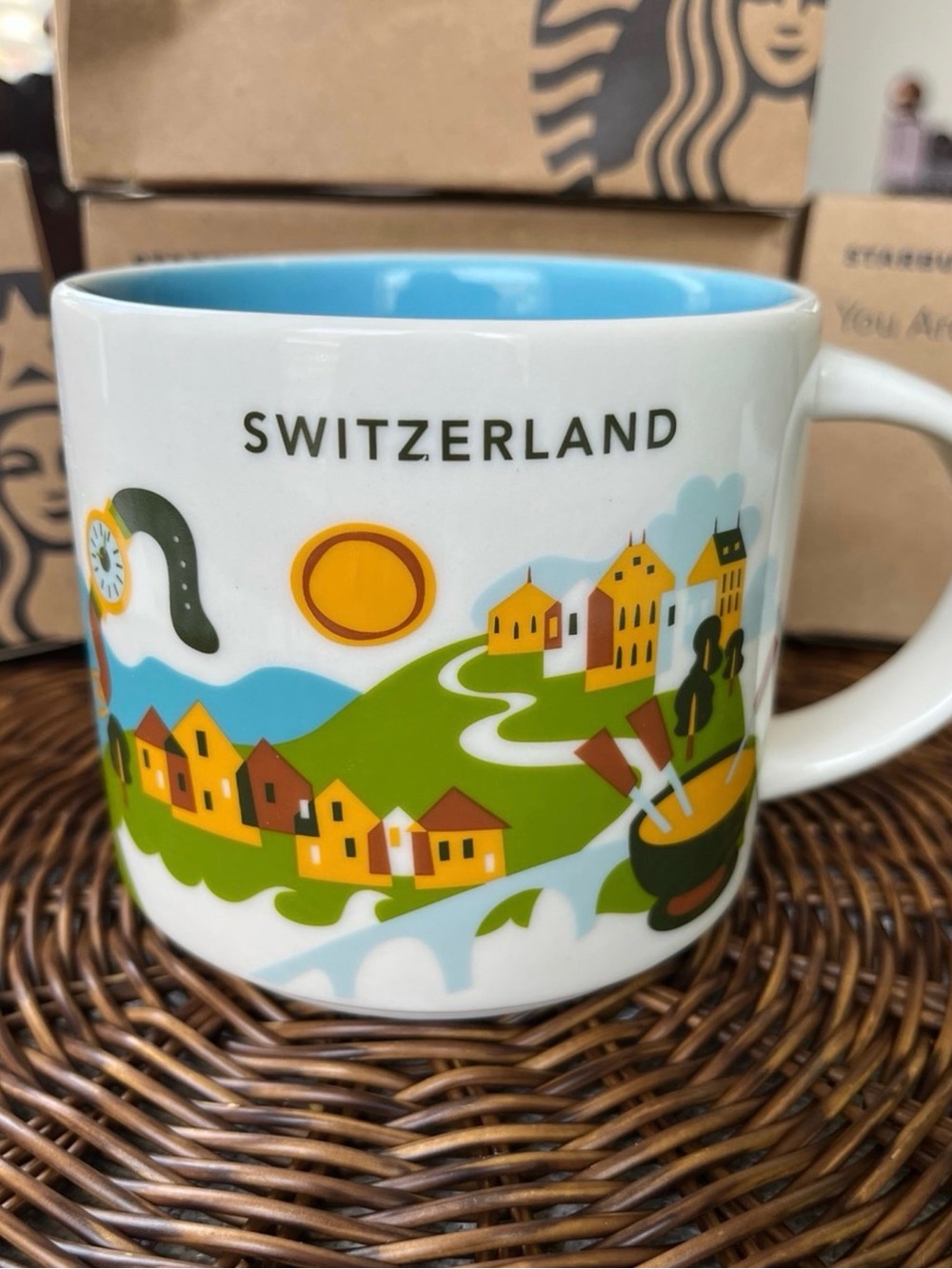 Starbucks You Are Here SWITZERLAND 🇨🇭 mug